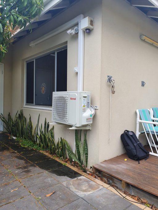 Rinnai split system air conditioner installation Global Cool Air
