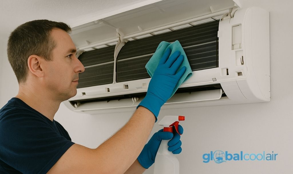 Cleaning Split System