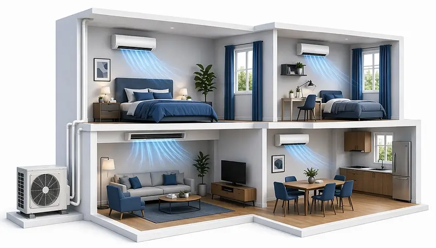 Multi-Room-Air-Conditioning-Perth