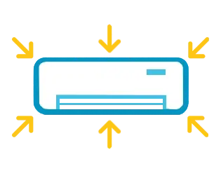 Compact Air Conditioner Icon