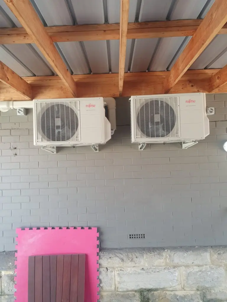 Fujitsu wall mount ACS installation