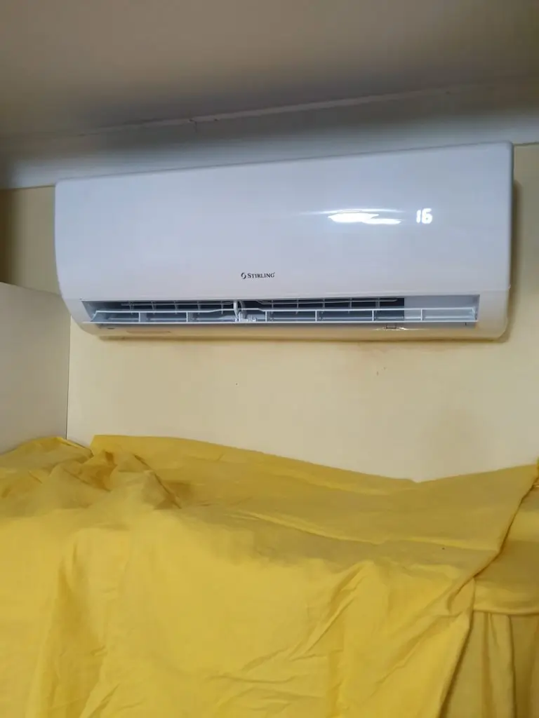 Installation of Striling split system air conditioner