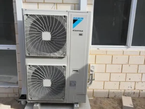 Daikin 14kW outdoor unit installed for a ducted air conditioning system in Henley Brook