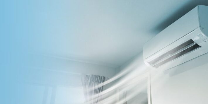 How often to service air conditioning - image showing a split system